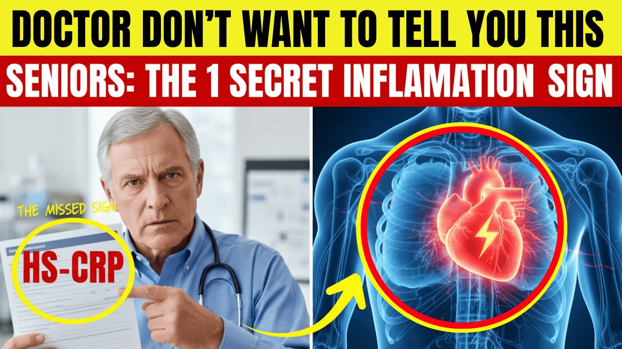 SENIORS: The 1 Secret Inflammation Sign Your Blood Test Missed (STOP It Now!)