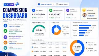 Upgear CRM: Commission Dashboard | Revenue, Payout & Performance Analytics 🚀