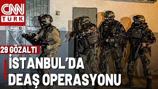 Son Daki̇kai̇stanbulda Yılbaşı Öncesi Kritik Deaş Operasyonu 29 Gözaltı