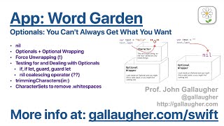 Ch. 3.4 WordGarden - Working with Optionals