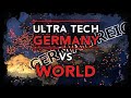 [HoI4] AI Only Timelapse - Ultra Tech Germany vs World [WW2]