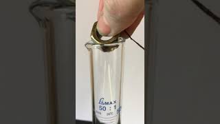 Density of irregular objects (which sink)