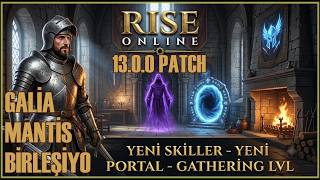 13.0.0 PATCH SERVER BİRLEŞİMİ RİSE ONLİNE FENA PATCH GELDİİİ Gel Bi Yorum At- Sesli Bilgiler TR