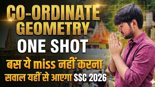 Coordinate Geometry: COMPLETE ONE SHOT | Final Revision for SSC CGL &amp; CHSL 2026! 🚀