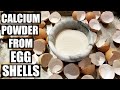 How to Make Eggshell Calcium Powder Supplement