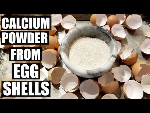 Video: DIY Spis - Eggshell Powder