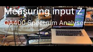 #3Measuring  QA400 Quantasylum Audio Analyser input impedance to do some 10x or 100x probes
