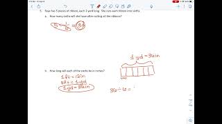 Grade 5 Module 4 lesson 27 problem set