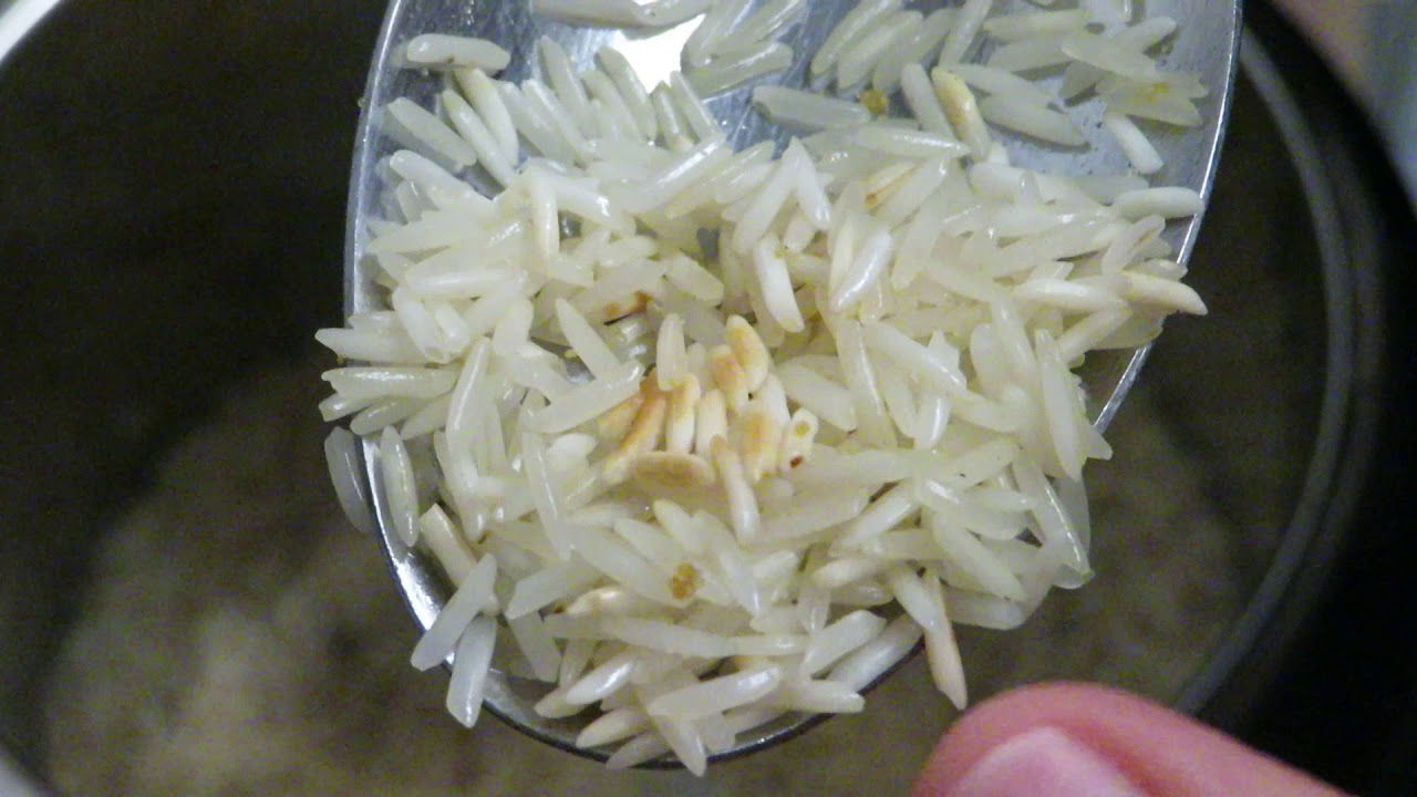 10 minute InstantPot Basmati Rice - YouTube