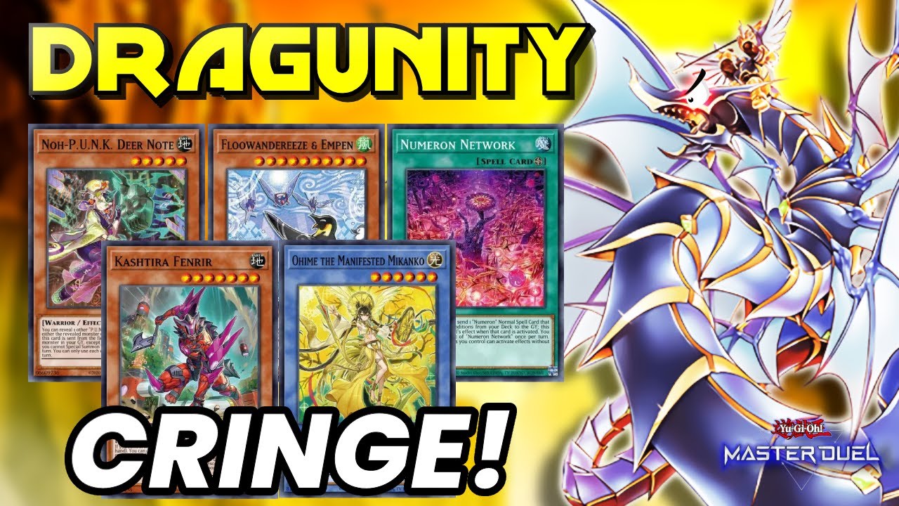 Dragunity vs Cringe (Floowandereeze, Kashtira PUNK, Mikanko, Numeron & ME) | Yu-Gi-Oh! Master Duel