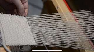 Weaving ASMR Sampling | Yarn, wood, and metal sounds | Watch a Weaving Be Made