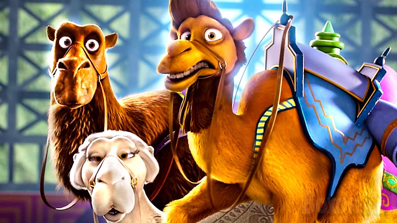 Escena de los camellos de los magos | La estrella de Belén | Clip en Español