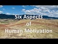 Six Aspects of Human Motivation