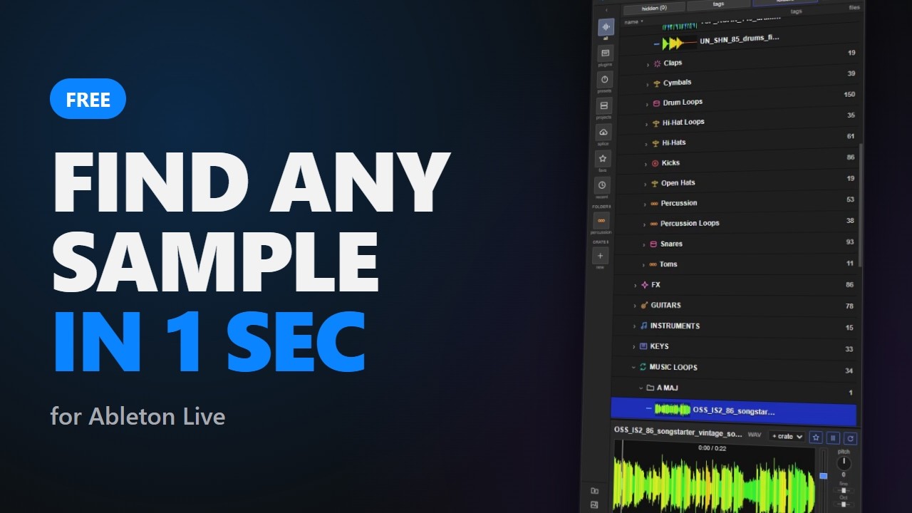 This FREE App Finds Any Sample or Plugin in 1 Second - YouTube