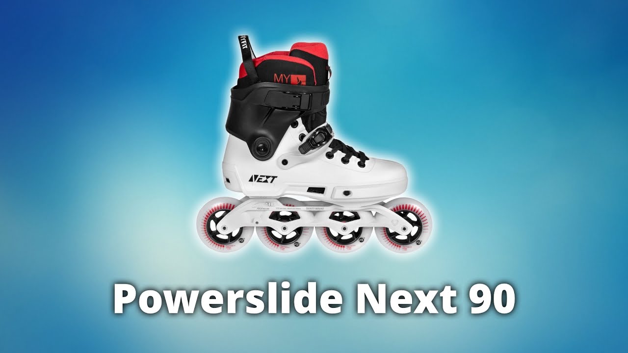 Powerslide Next 90 white/black Urban Inline Skates YouTube