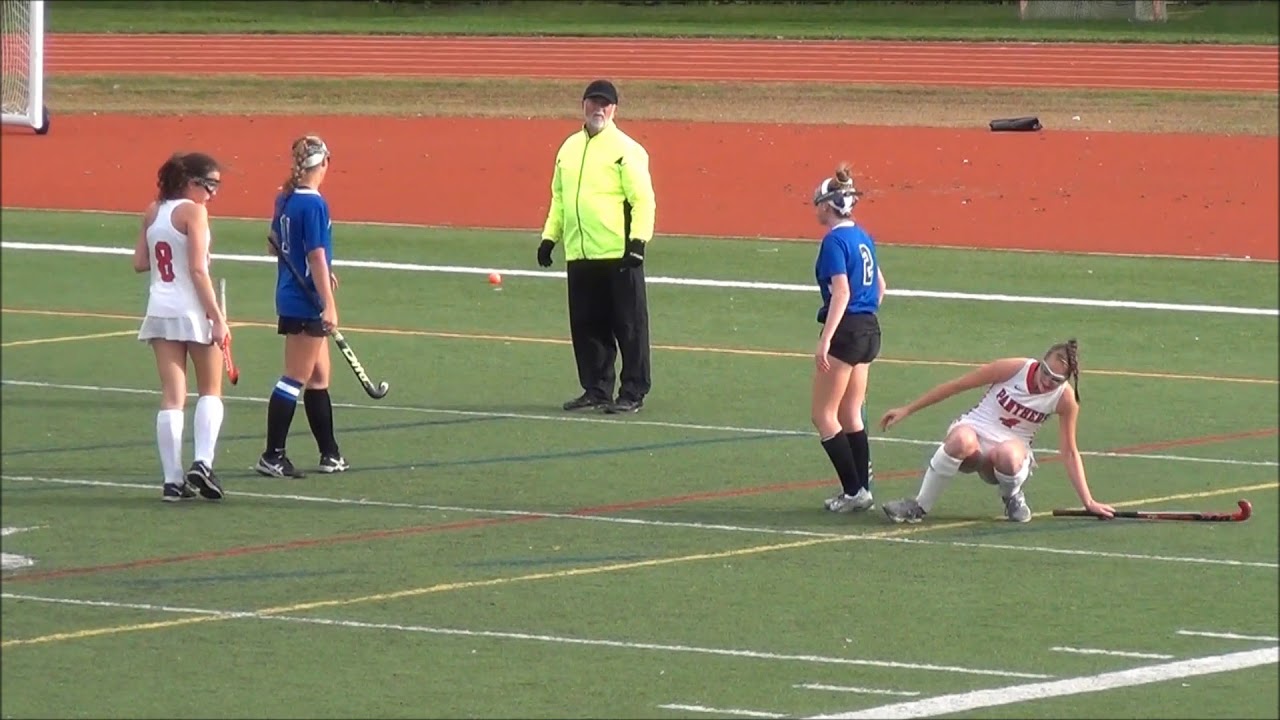 2017 field hockey holliston away 1 0 loss YouTube