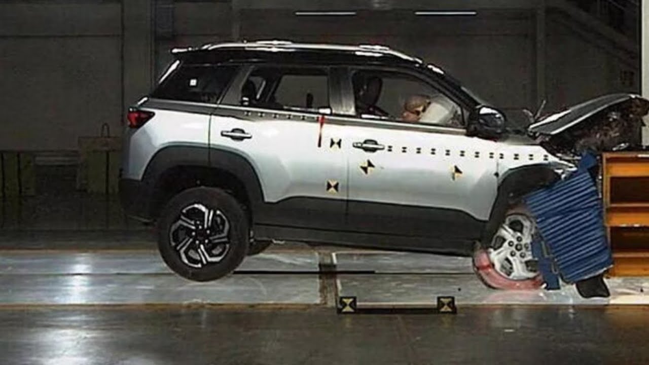 New Maruti Suzuki Breeza 2024 Crash Test Gets 5 Star Rating 😲😍