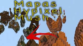 Pack De Mapas Do MushMC E Hypixel Skywars PocketMine,Genisys,Host