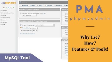 PhpMyAdmin: Database management tool Features & introduction in Urdu/Hindi  Free MySQL Tool