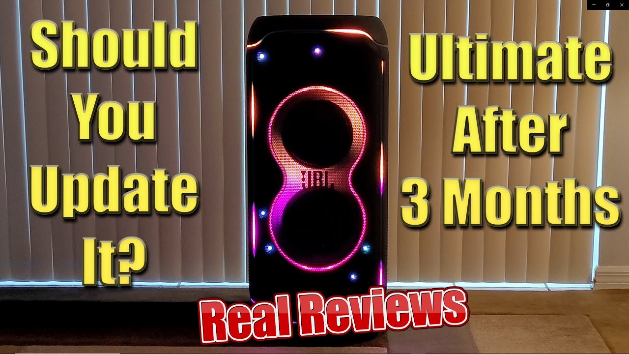 JBL Partybox Ultimate - After 3 Months - Updating and More!