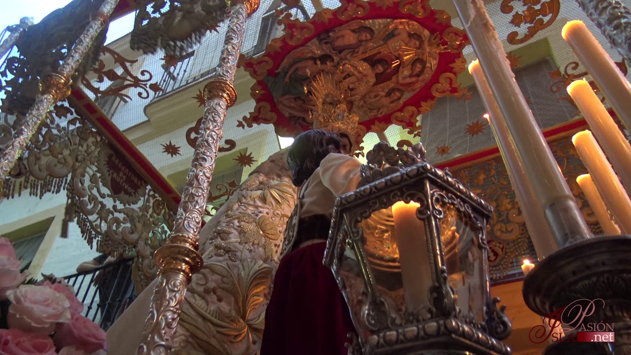 Salida procesional de la Virgen de la Merced (Cádiz) | Calle Botica | 4K | 2019