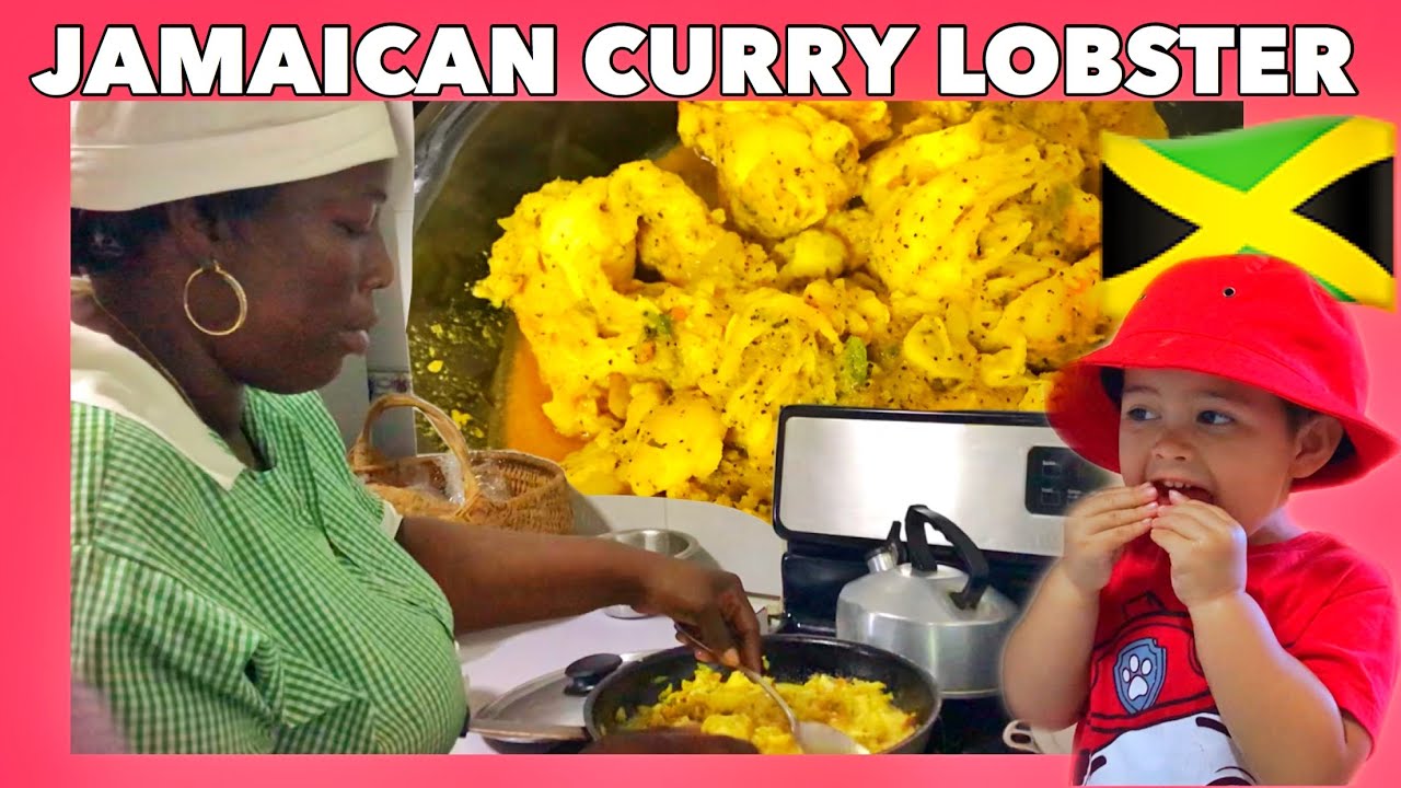 Jamaican CURRY LOBSTER (You should try this recipe!) Awesome Astor YouTube