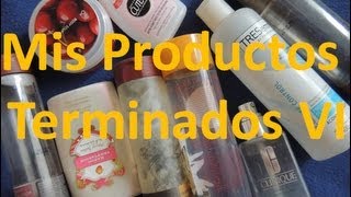 Mis Productos Terminados VI