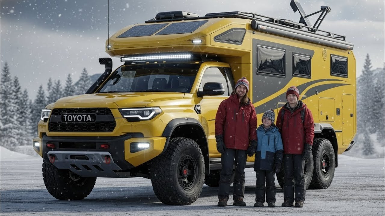 Toyota MountainRex 6x6 Camper Walkaround|Rugged & Luxurious|RS Carzly 