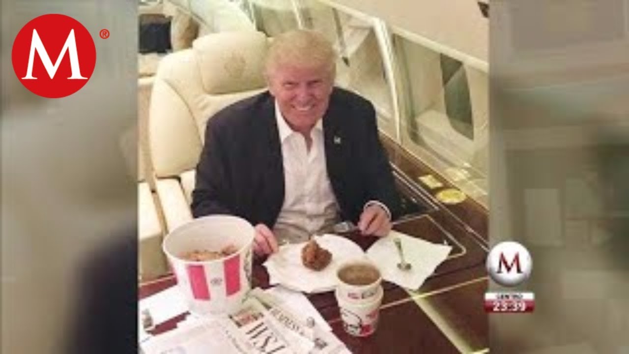 La comida chatarra que consume Trump