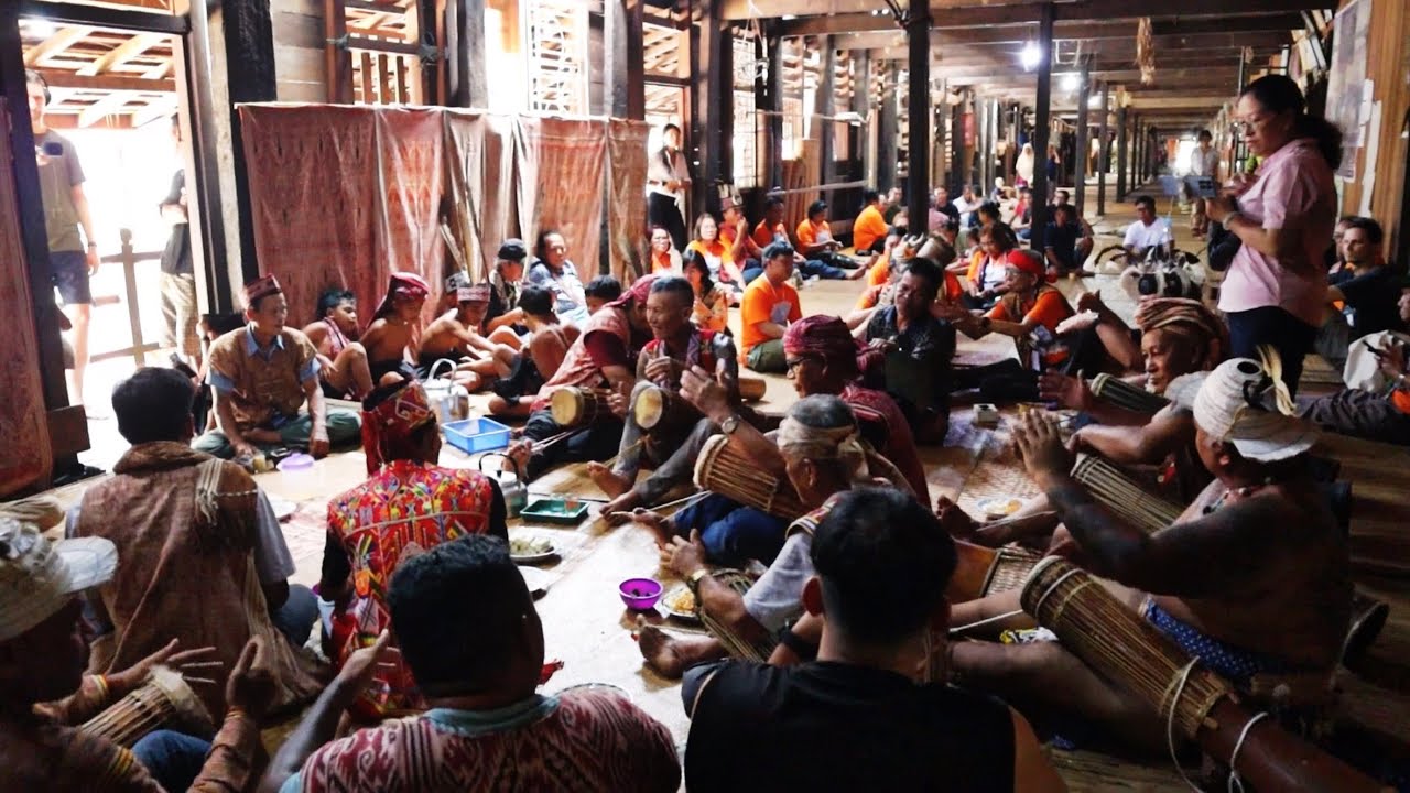 (Part1) FESTIVAL RIMBA 2024 // Penduduk Rumah Panjang Sungai Utik Menyambut Kedatangan Tetamu …//