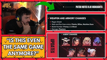 A NEW SHIELD? PHOENIX BUFF? CRAZY CHANGES! | Tarik Reacts To Valorant Patch 9.10