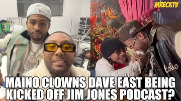 Jim Jones Kicks Dave East Off Podcast? For Max B Betrayal?| Maino Clowns Dave East| Gu Roach