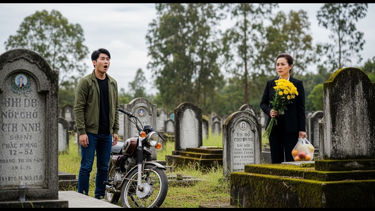 👉“Chở Nữ Tỷ Phú Đi Viếng Nghĩa Trang, Anh Xe Ôm Chết Lặng Khi Thấy Bà Quỳ Lạy Trước Mộ Cha Mình”