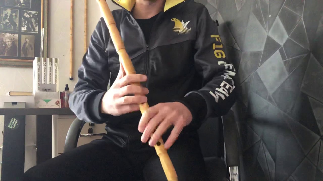 Neyzen Tolga Saraçoğlu-Ney Dersleri- Mi Bemol, Sol Diyez( Hisar ve Zirgüle bölgesi)