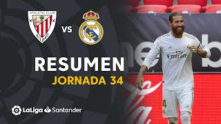 Resumen de Athletic Club vs Real Madrid (0-1)