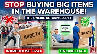 Costco Hack: Stop Buying Big Items in the Warehouse! (The Online Return Secret)