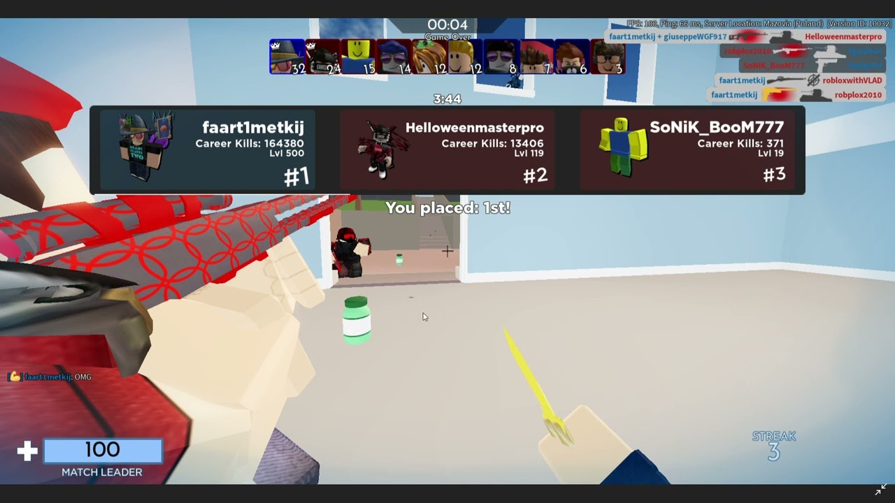 reaching level 500 in arsenal