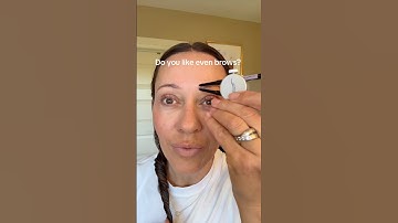 Do you like even eyebrows? Use this one tool to get them even, symmetrical and quick! #browtool