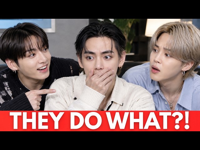 7 Unexpected Things BTS Members Do When They're Together — #1 Is
