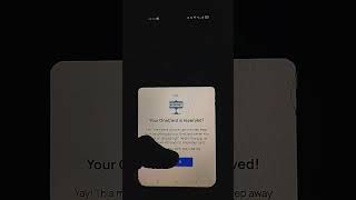 your one card is reserved