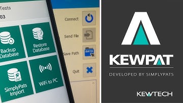 KEWPAT App - Importing SimplyPats Data Files via WiFi into the App