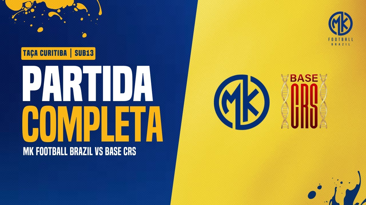 Taça Curitiba | MK Football Brazil Vs Base CRS - Sub13