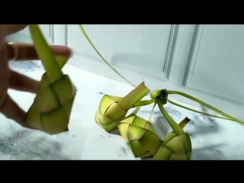 Cara Membuat Ketupat 4 Bulanan