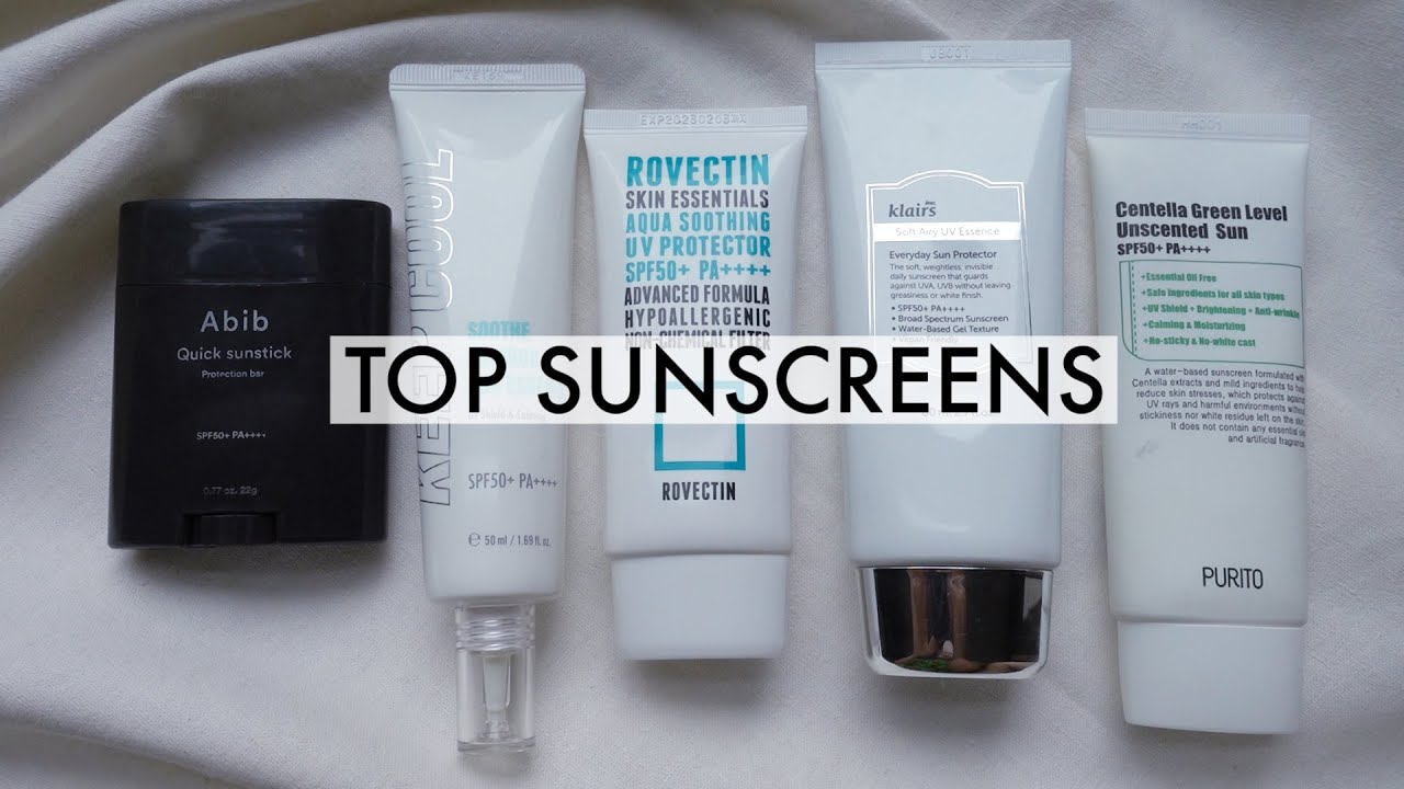Best Sunblock Recs for Every Skin Type Top5 Sunscreens that didn't