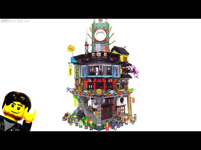 makeup Etablering Bevidstløs LEGO Ninjago City set full tour & review! 70620 - YouTube