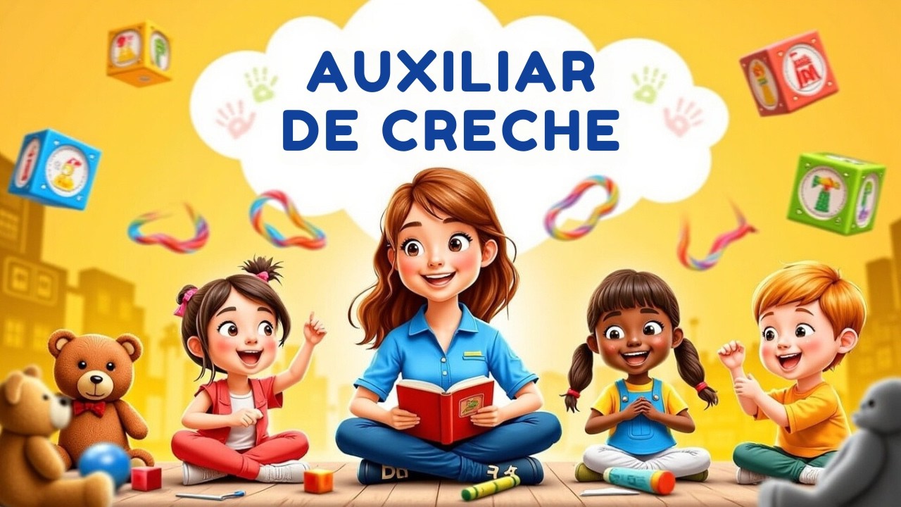 Auxiliar de Creche: Aprenda a Cuidar e Educar com Nosso Curso Gratuito ...