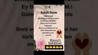 Günümüz çok güzel başlasın Hep harika haberler alalım insallah. #amin #ilahirahmet #besmele #huzur