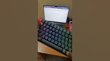 How To Connect Keychron Keyboard ⌨️ To MacBook Pro 💻! #Shorts