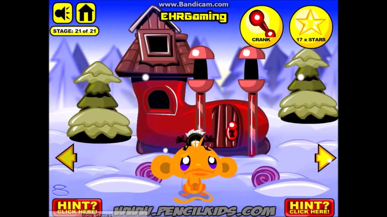 Monkey GO Happy Elves Walkthrough (All Stages)