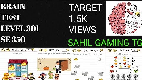 Brain Test Levels 301-350: Best Solutions & Funniest Puzzle Answers!" #viral #shorts feed